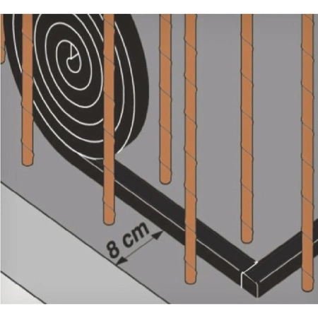 Taśma Bentonitowa uszczelniająca Waterstop 20x25 mm 30 mb