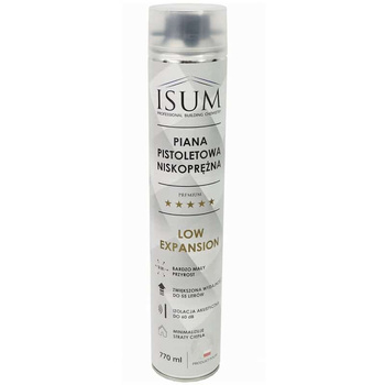 879 ISUM piana low expansion pistoletowa 770 ml