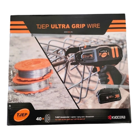 Drut galwanizowany, wiązałkowy do wiązarek TJEP ULTRA GRIP - opakowanie 40 sztuk