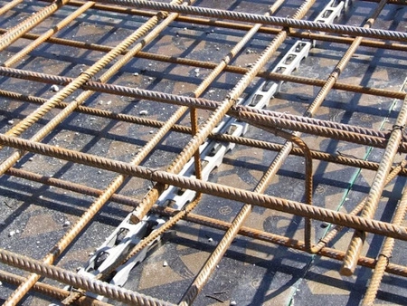 Listwa stropowa AL DL 25 mm dystans liniowy pod zbrojenie