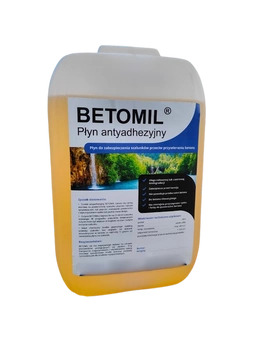 Płyn olej antyadhezyjny do szalunków Betomil 10L