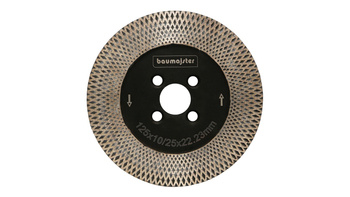 Baumajster - tarcza diamentowa x-rim duo ultra line 125 x 10 / 25 x 22,23 mm