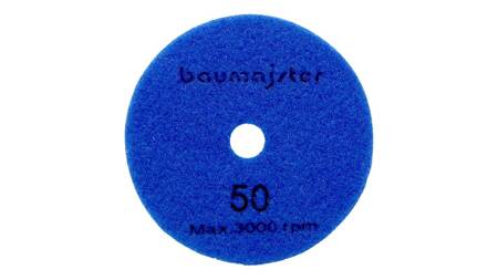 Baumajster - diamentowy dysk polerski do pracy na sucho 100 x 3 mm G.1500